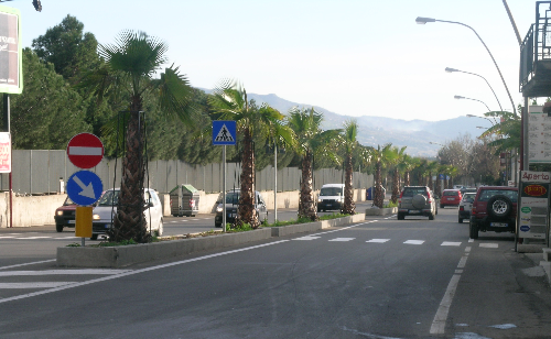 Riqualificazione strada da ponte S.Agata all'Aeroporto "T. Minniti" di Reggio Calabria