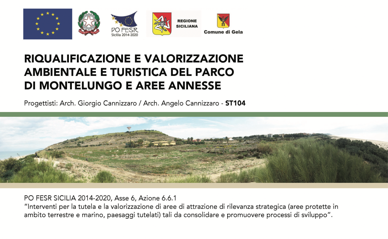 Riqualificazione e valorizzazione ambientale e turistica del Parco di Montelungo e aree annesse