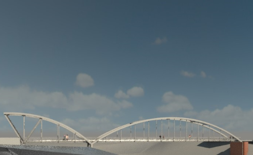 Concorso di Idee per la Progettazione del nuovo Ponte ciclopedonale "della Navetta". Parma 2015.