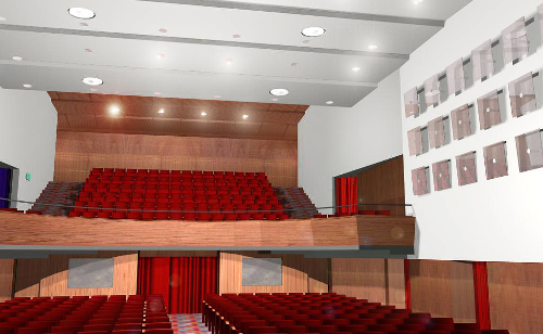 Progettazione acustica  del nuovo Teatro di Mede