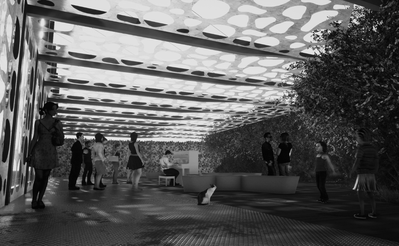 Organic Shadows (Tottenham Pavilion Competition 2020)