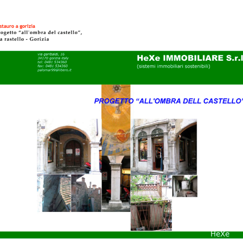 Project "ALL'OMBRA DEL CASTELLO",