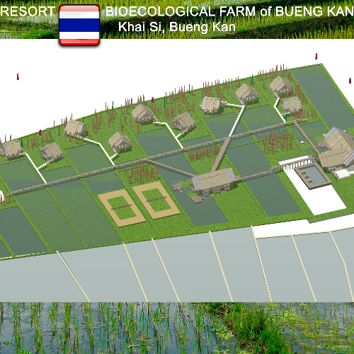 RESORT: BIOECOLOGICAL FARM di BUENG KAN